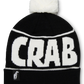 Crab Grab Pom Beanie
