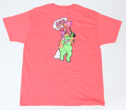 Skaters Advocate No More Rainy Days Tee Shirt Color - Salmon