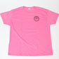 Skaters Advocate No More Rainy Days Tee Shirt Color -Pink