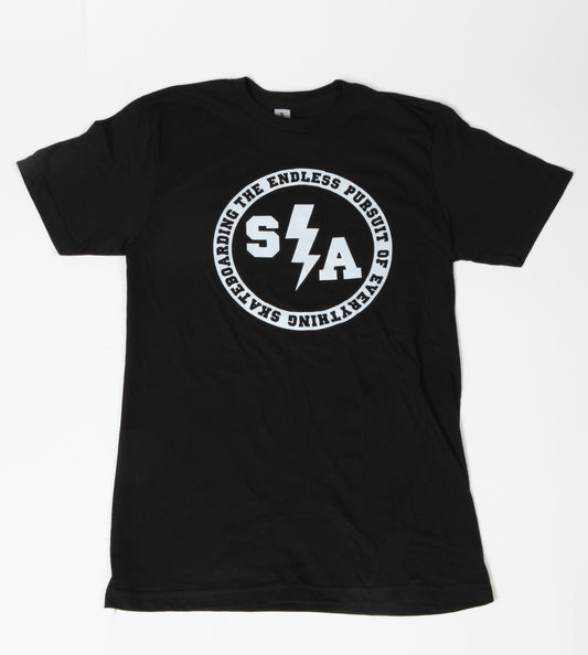 Skaters Advocate Endless Pursuit / Consolidated Support Your Local Skateshop Tee Shirt