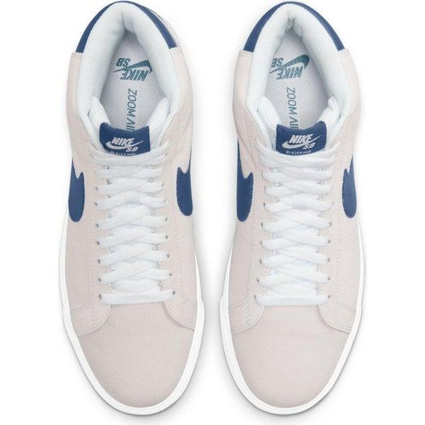 Nike SB Zoom Blazer Mid White - Court Blue