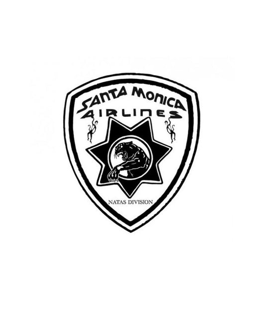 Santa Monica Airlines Natas Division Sticker