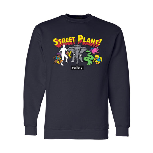 Street Plant Vallely Super Friends Crew Sweatshirt