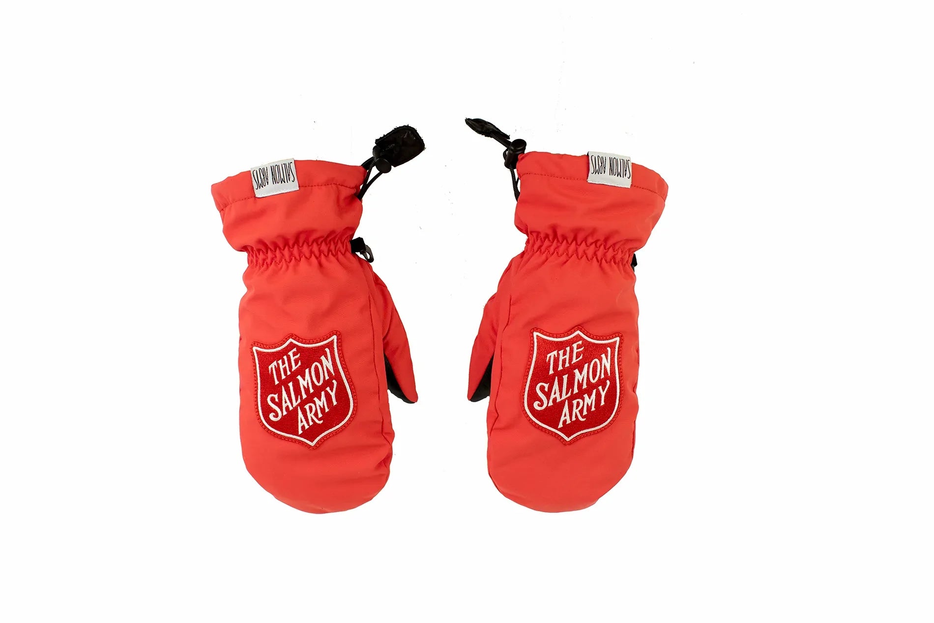 Salmon Arms Classic Mitt- Salmon Army Red – www.skatersadvocate.com