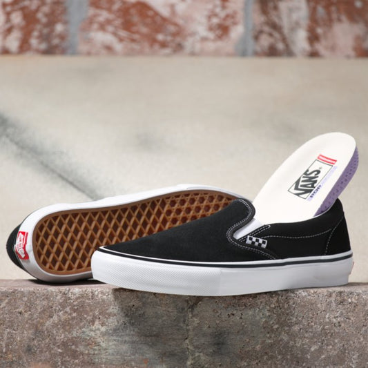 Skate Slip-On (Black/White)