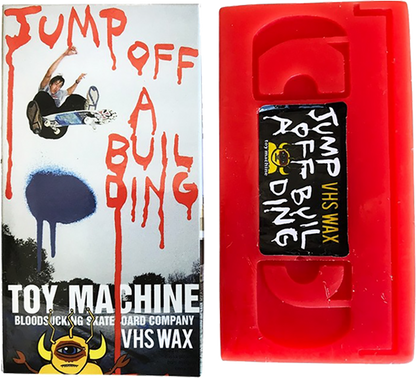 Toy Machine VHS Skate Wax Black