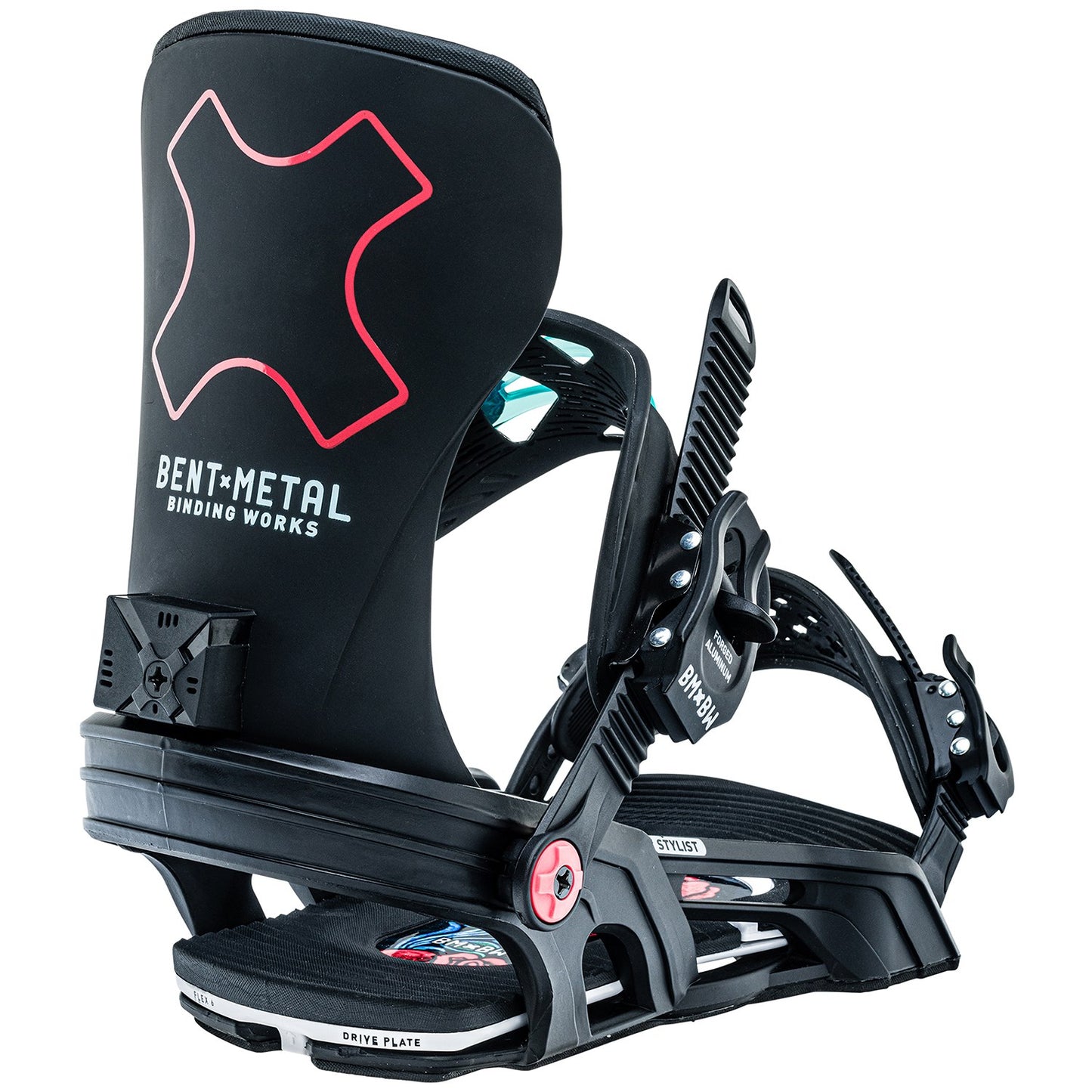 Bent Metal Stylist Snowboarding Bindings - Womens