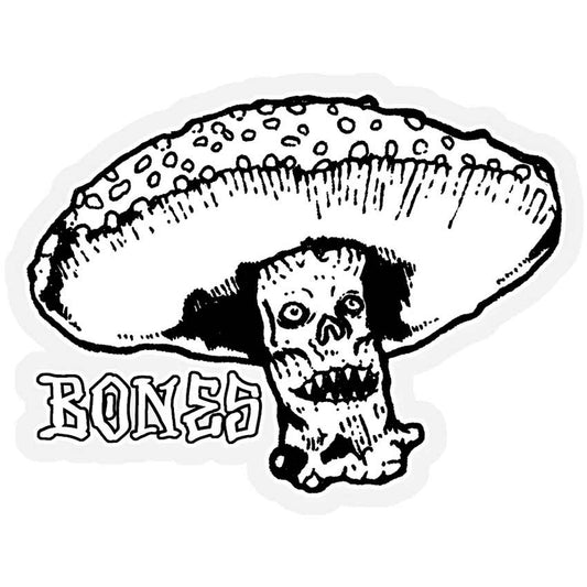 Bones Night Watch Mushroom Sticker