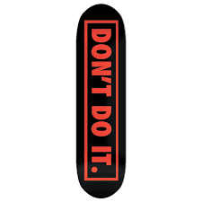 Consolidated Red Don't Do It Deck