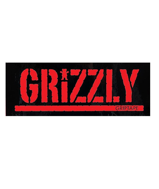 Grizzly Griptape Logo Sticker