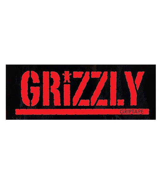 Grizzly Griptape Logo Sticker