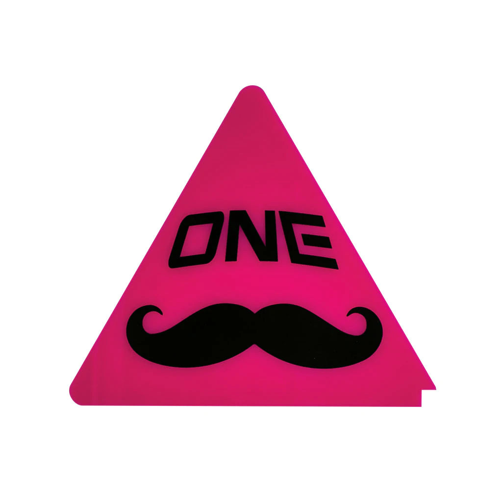 OneBall Mustache Snowboard Wax Scraper