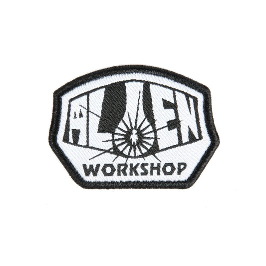Alien Workshop OG Logo Patch Black/White