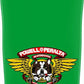 Powell Peralta Frankie Hill Bulldog Green Skateboard Deck  10" W x 31.5" L