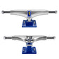 THUNDER 149 HOLLOW BOLT POLISHED/BLUE TRUCK SET OF 2
