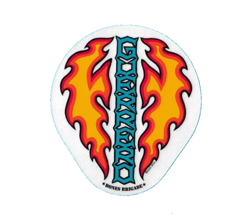 Powell Peralta Tommy Guerrero Bones Brigade Fire Sticker