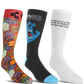 ThirtyTwo X Santa Cruz Socks 3-Pack