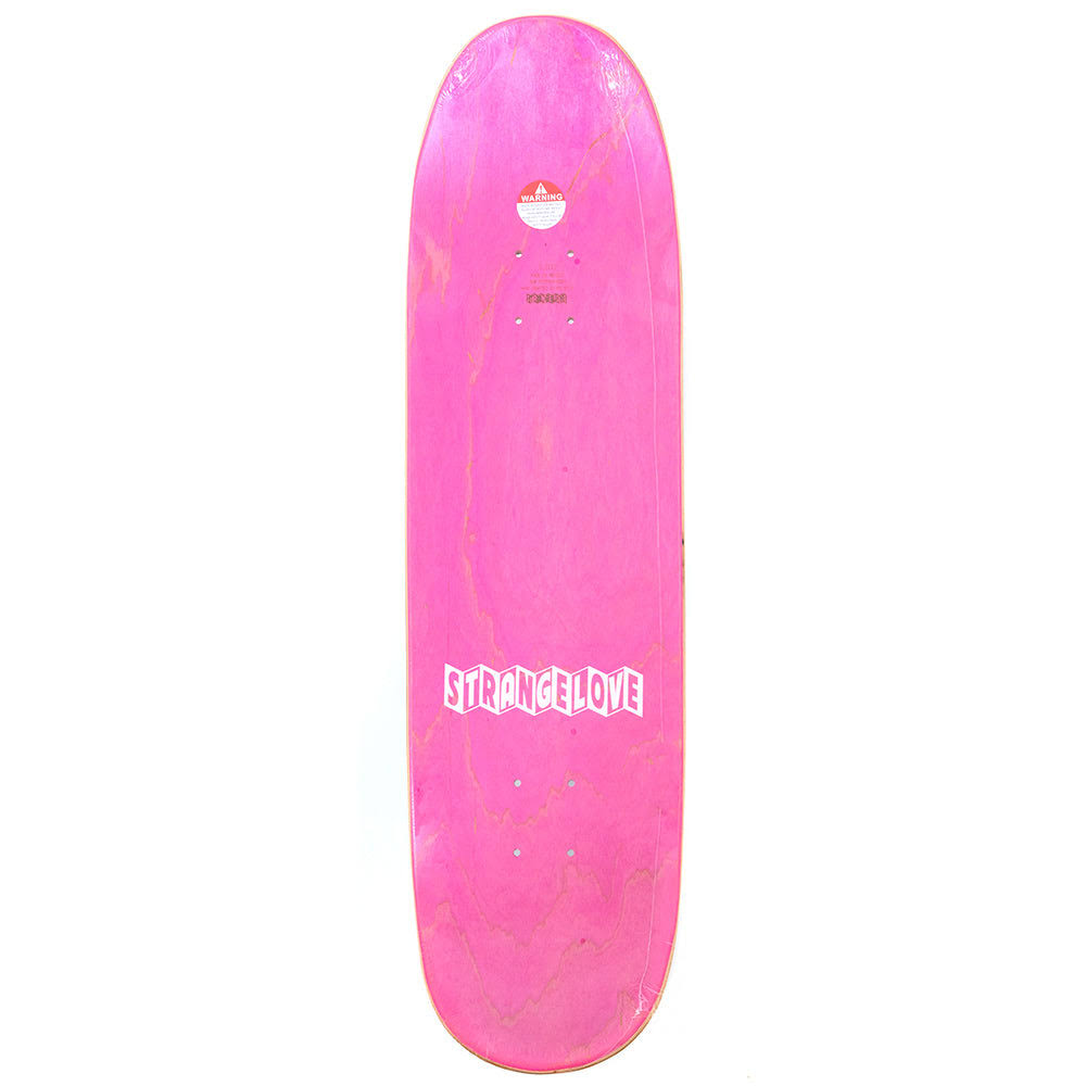 STRANGELOVE TEAM CODE BLUE YELLOW SHAPED DECK 8.50
