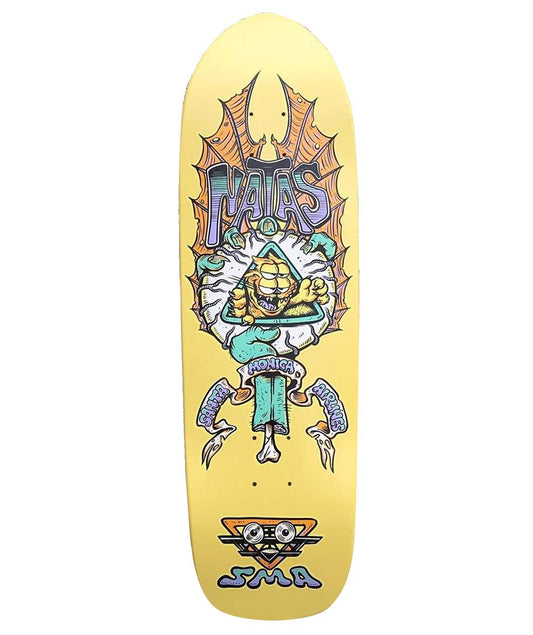 Santa Monica Airlines Natas Kaupas Burrito Breath Yellow Art by Phil Guy 9.0" X 31.5"