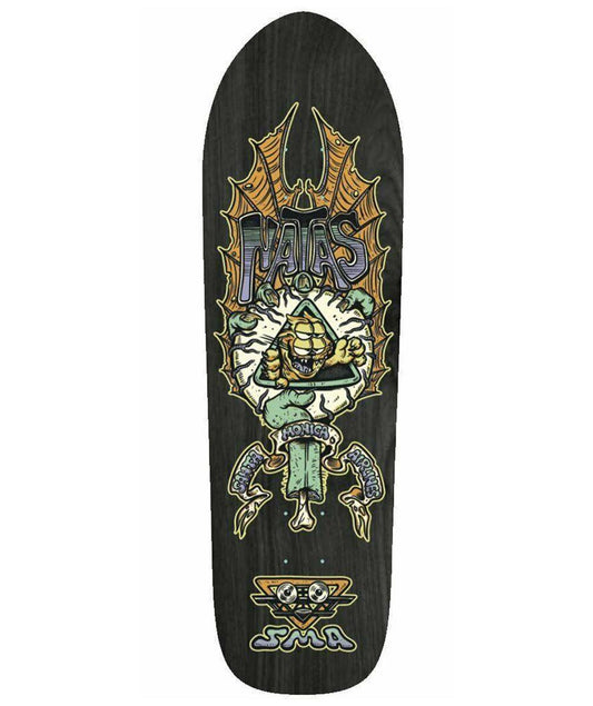 Santa Monica Airlines Natas Kaupas Burrito Breath Color Black Art by Phil Guy 31.5" X 9.0"