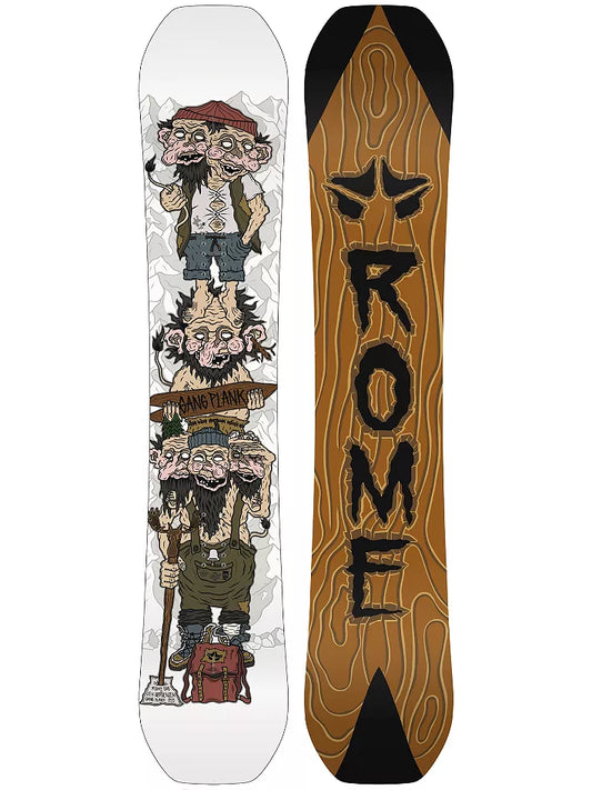 2020 Rome SDS Gang Plank True Twin 155cm Mens Snowboard